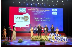 VTSTEK - Top 10 Thương hiệu Mạnh ASEAN & Sản phẩm - Dịch vụ Chất lượng Cao ASEAN 2022